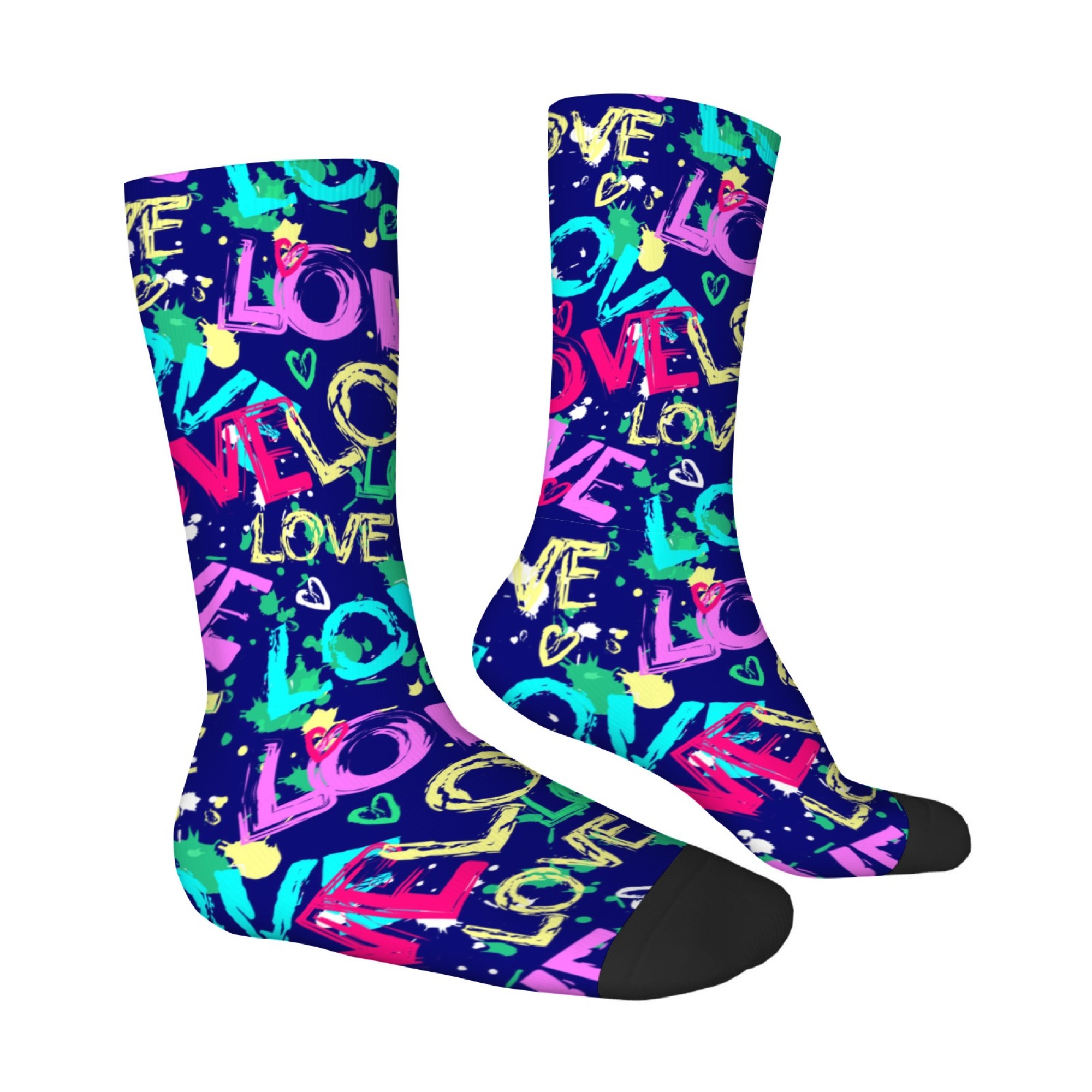 LOVE Colorful Graffiti Happy M - Street Fashion Style Youtube review and price