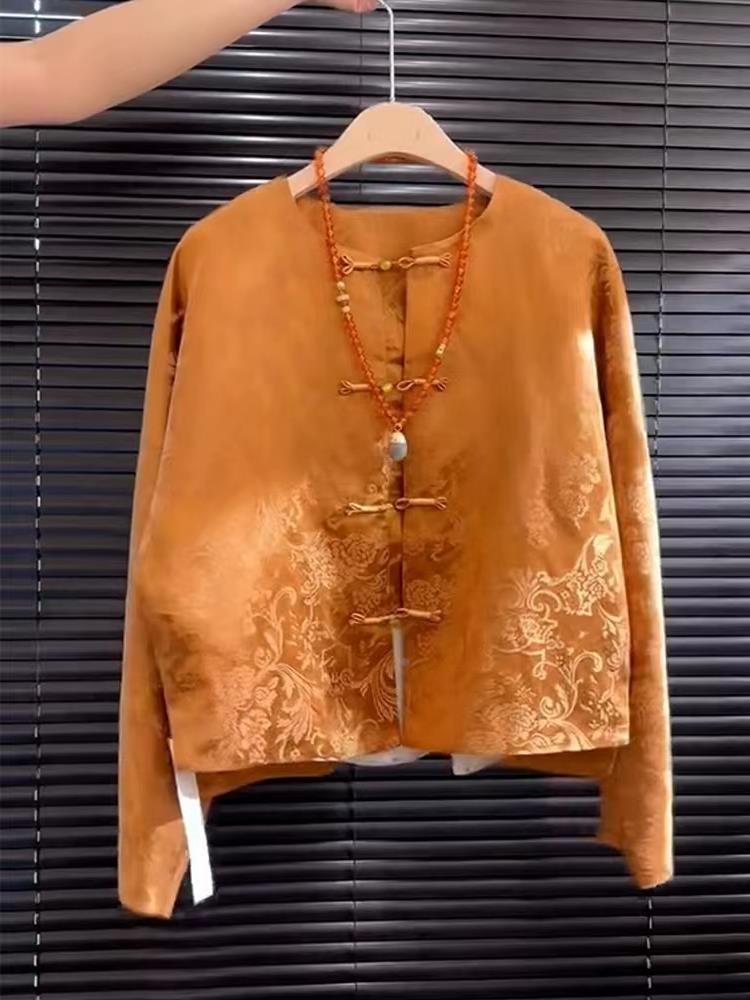New High-End Satin Orange Flor - Street Fashion Style Youtube review and price