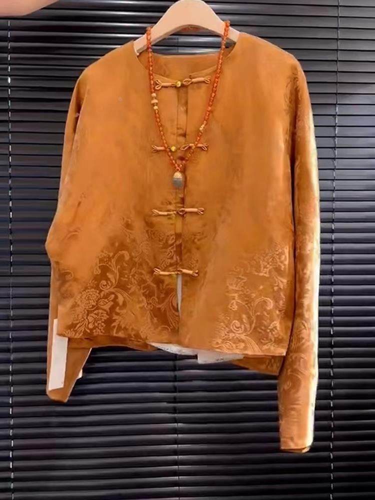 New High-End Satin Orange Flor - Street Fashion Style Youtube review and price