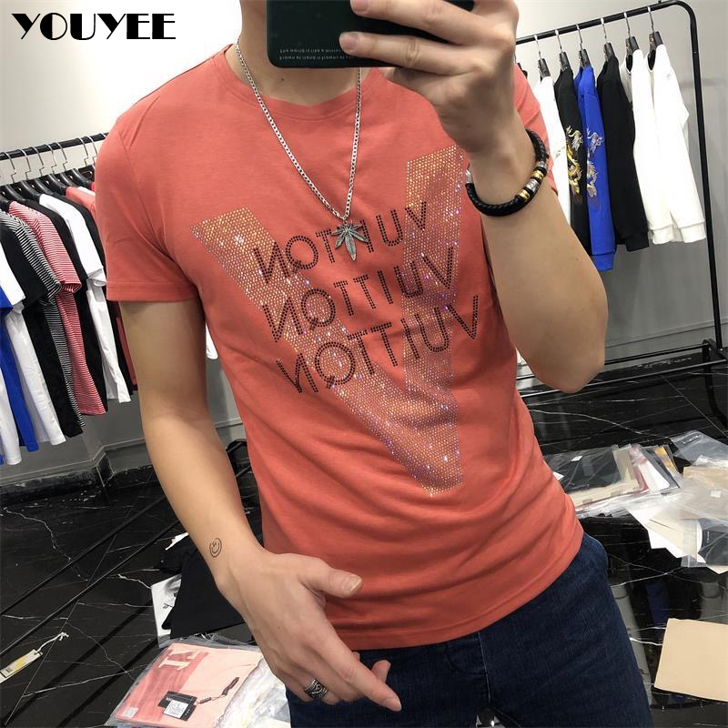 T-shirt Designer Clothes Men M - Street Fashion Style Male review and price