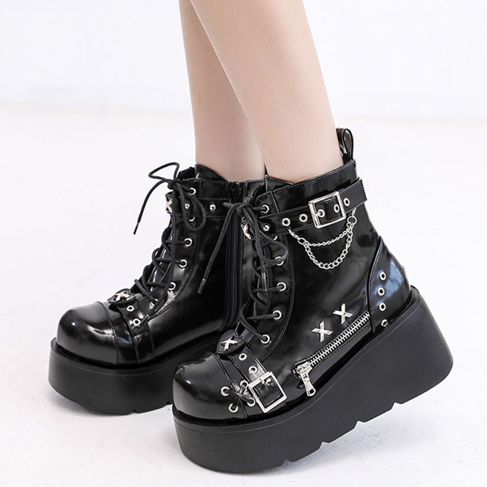 Brand New Ladies Goth Platform - Street Fashion Girl review and price