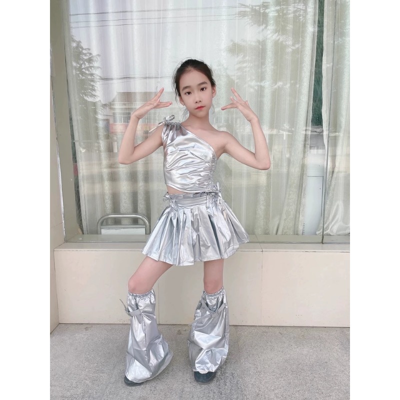 Jazz Kpop Dance Costume Girls  - Street Fashion Outfit Girl review and price