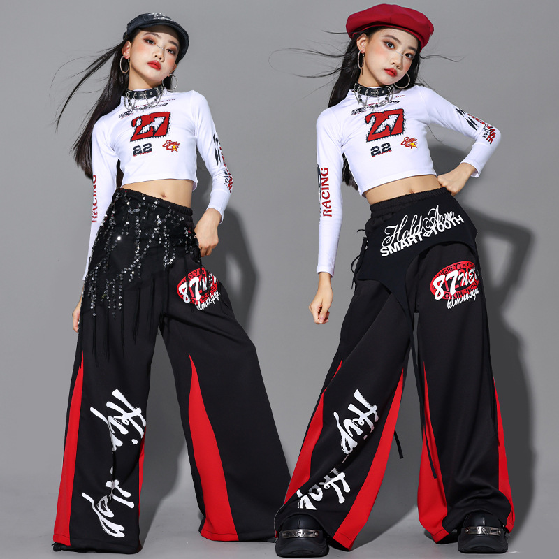 2025 Jazz Dance Clothes Girls  - Street Fashion Outfit Girl review and price